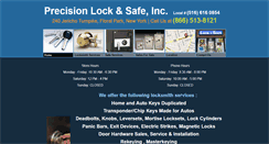 Desktop Screenshot of precisionlockandsafe.net